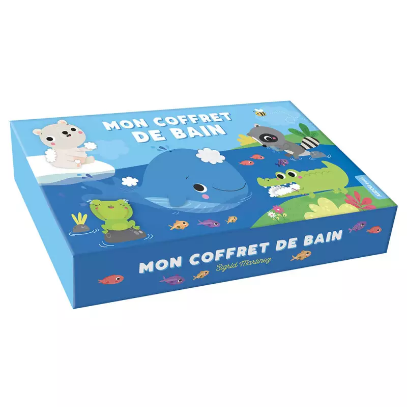 Coffret de bain Livre et jouets arroseurs AUZOU Ikaipaka jeux &