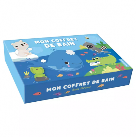 Coffret de bain Livre et jouets arroseurs AUZOU Ikaipaka jeux &