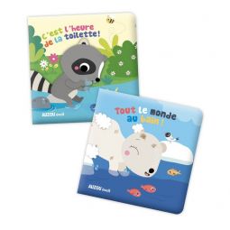 Coffret de bain Livre et jouets arroseurs AUZOU Ikaipaka jeux &