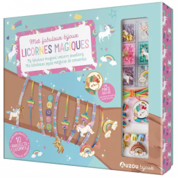 Mes fabuleux Bijoux Licorne Magique AUZOU Ikaipaka jeux &