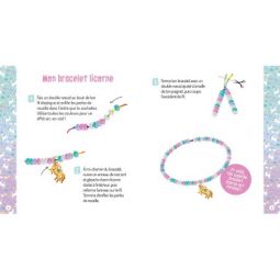 Mes fabuleux Bijoux Licorne Magique AUZOU Ikaipaka jeux &