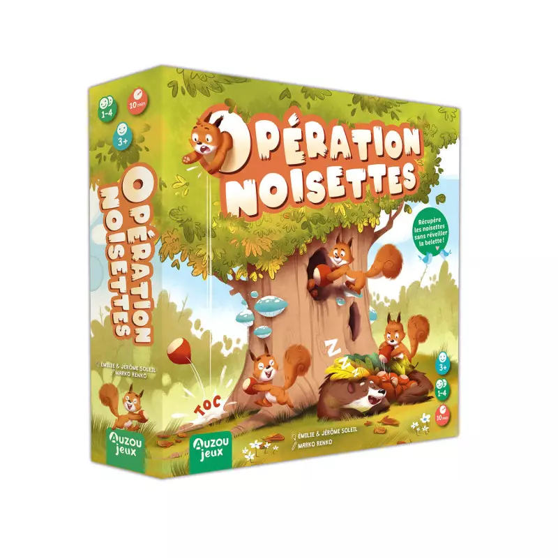 Opération Noisettes AUZOU Ikaipaka jeux & jouets Royan