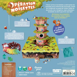 Opération Noisettes AUZOU Ikaipaka jeux & jouets Royan