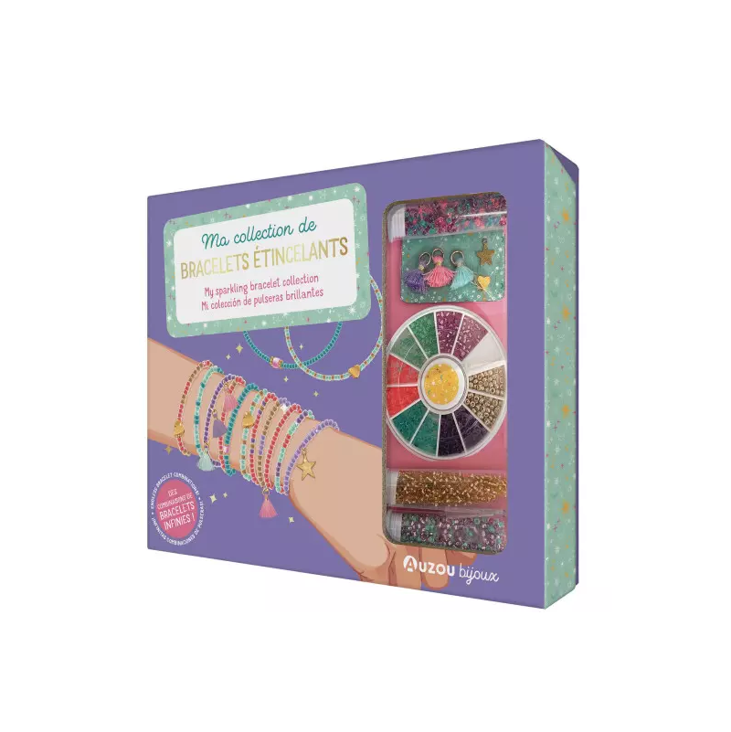 Bracelets étincelants DIY AUZOU Ikaipaka jeux & jouets Royan