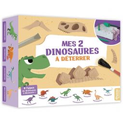 Mes 2 dinosaures à déterrer AUZOU Ikaipaka jeux & jouets Royan