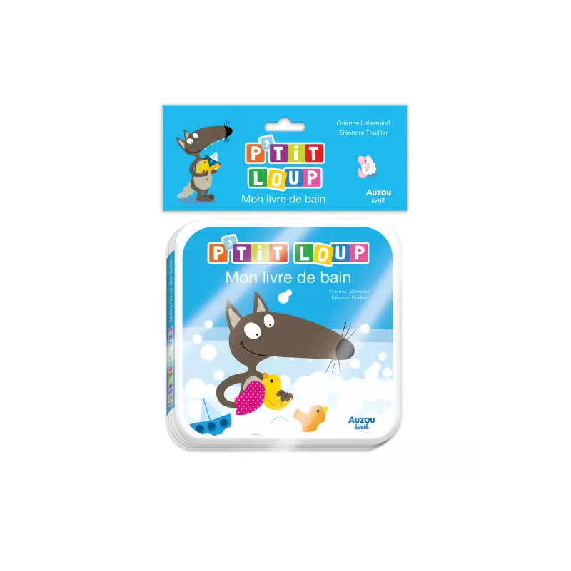Mon Livre de Bain P'tit Loup AUZOU Ikaipaka jeux & jouets Royan