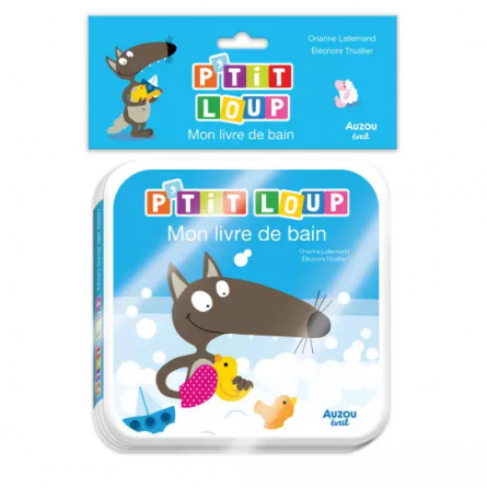 Mon Livre de Bain P'tit Loup AUZOU Ikaipaka jeux & jouets Royan