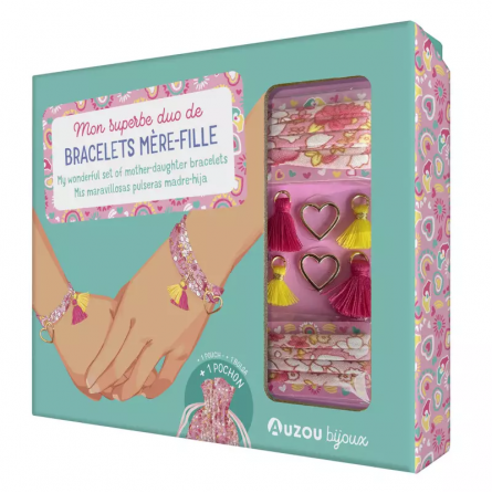 Duo de Bracelets Mère-fille DIY AUZOU Ikaipaka jeux & jouets