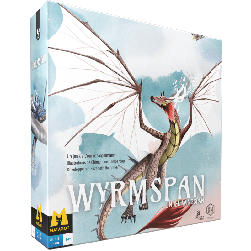 Wyrmspan Matagot Ikaipaka jeux & jouets Royan