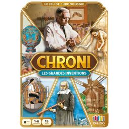 Chroni les Grandes Inventions On the Go Editions Ikaipaka jeux