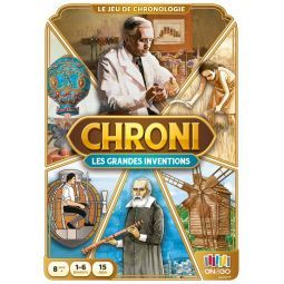 Chroni les Grandes Inventions On the Go Editions Ikaipaka jeux