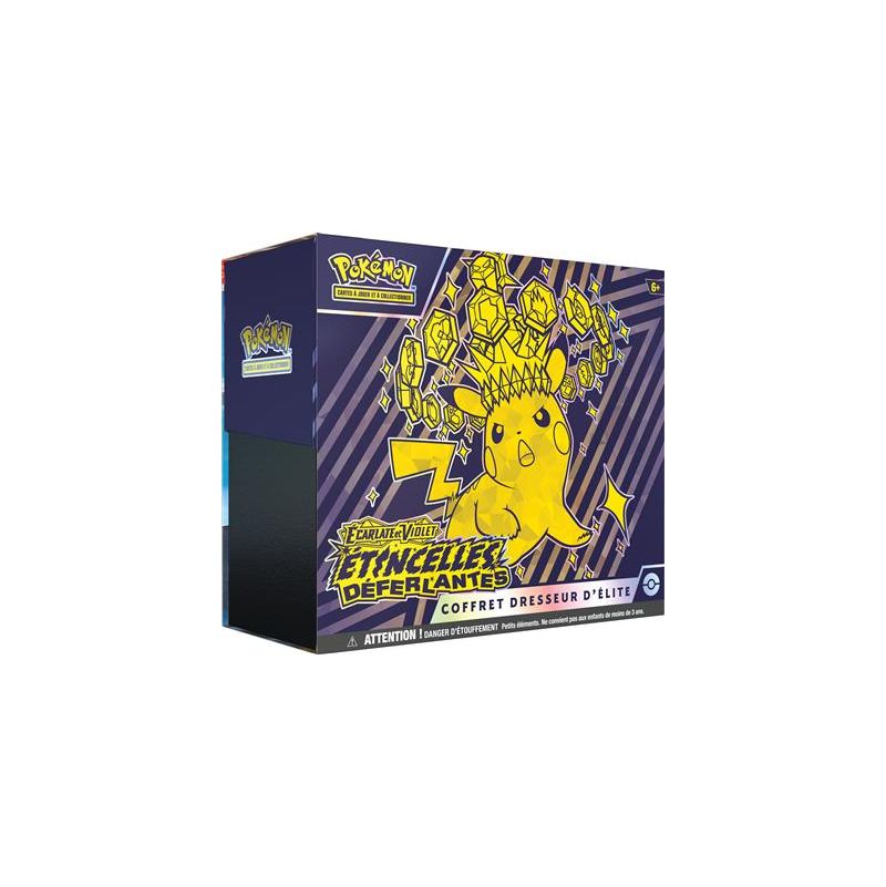 Pokémon EV08: coffret Dresseur d'Elite ETB Etincelles