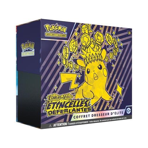 Pokémon EV08: coffret Dresseur d'Elite ETB Etincelles