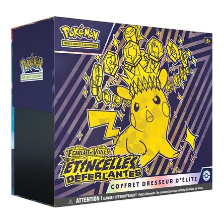 Pokémon EV08: coffret Dresseur d'Elite ETB Etincelles