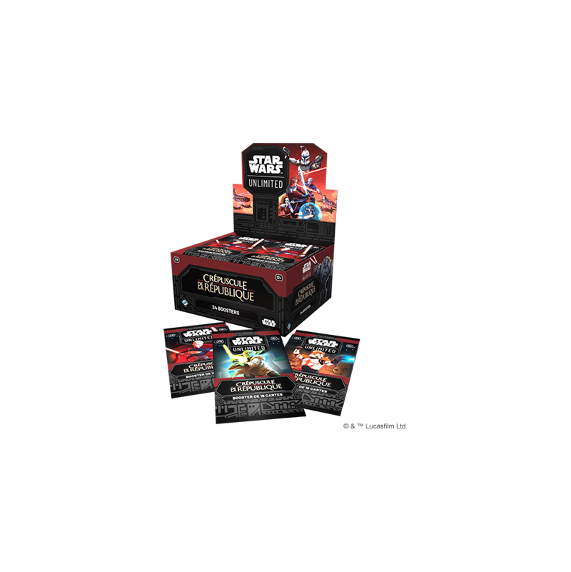 Star Wars Unlimited Booster Crepuscule de la république 