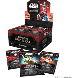 Star Wars Unlimited Crépuscule de la République Display de 24