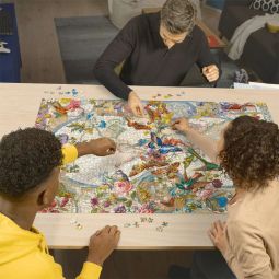 Puzzle 3000p Carte de la Flore et de la Faune Ravensburger