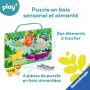 Puzzle en bois sensoriel & aimant Ravensburger Ikaipaka jeux &