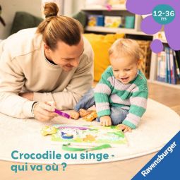 Puzzle en bois sensoriel & aimant Ravensburger Ikaipaka jeux &