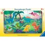 Puzzle 15p Les petits dinosaures Ravensburger Ikaipaka jeux &