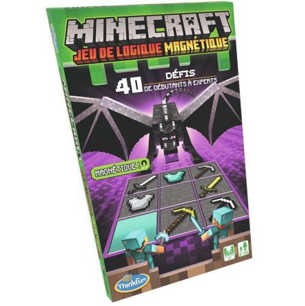 Minecraft Jeu de Logique Magnétique Ravensburger Ikaipaka jeux