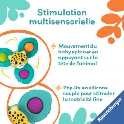 Baby Spinner Léopard Ravensburger Ikaipaka jeux & jouets Royan