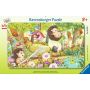 Puzzle 15p Les animaux du jardin Ravensburger Ikaipaka jeux &