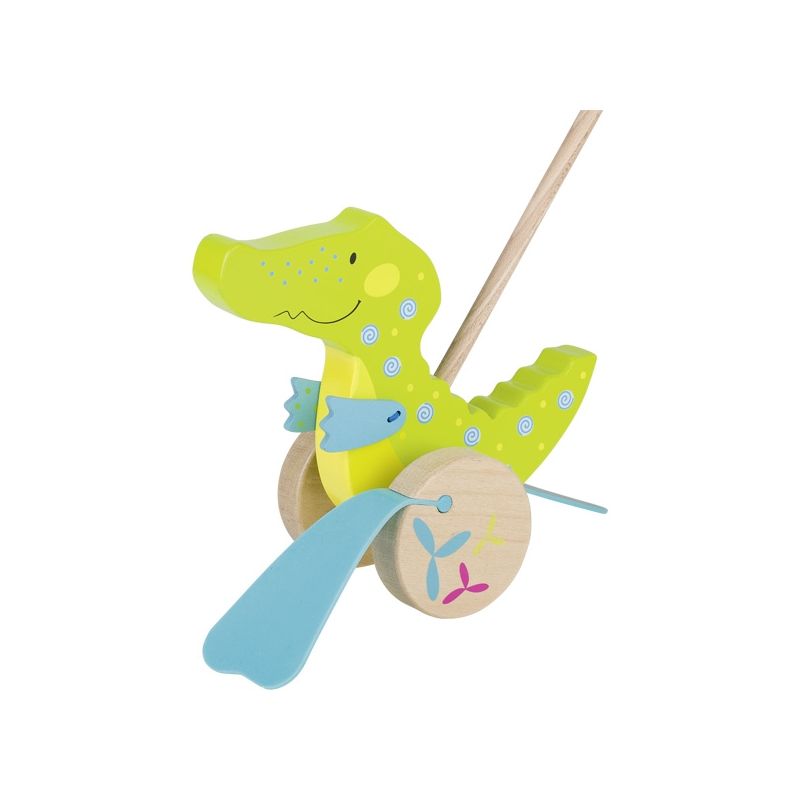 Crocodile à pousser Goki Ikaipaka jeux & jouets Royan