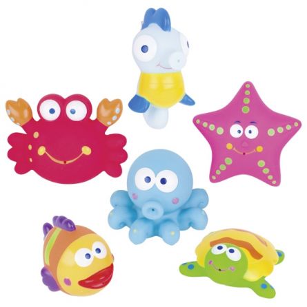 Jouet de bain Animaux cracheur d'eau Goki Ikaipaka jeux &