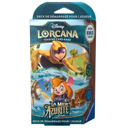 Disney Lorcana Set 6 Deck Démarrage La Mer Azurite B