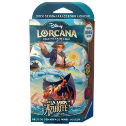 Disney Lorcana set 6 deck démarrage La Mer Azurite A