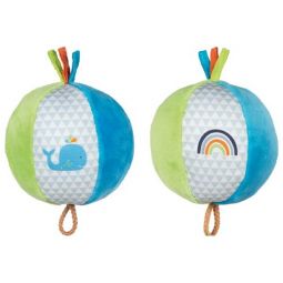 Balle Eveil avec Grelot bleu-vert Goki Ikaipaka jeux & jouets