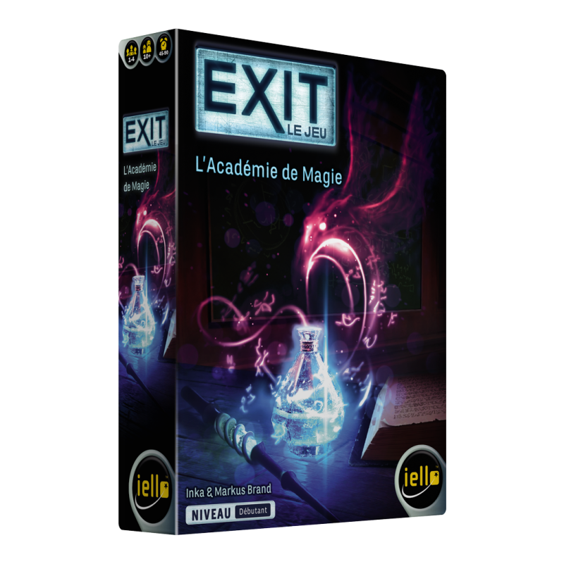 Exit l'academie de magie niveau debutant Iello Ikaipaka jeux &