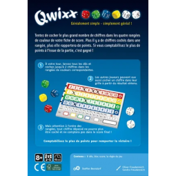 Qwixx Gigamic Ikaipaka jeux & jouets Royan