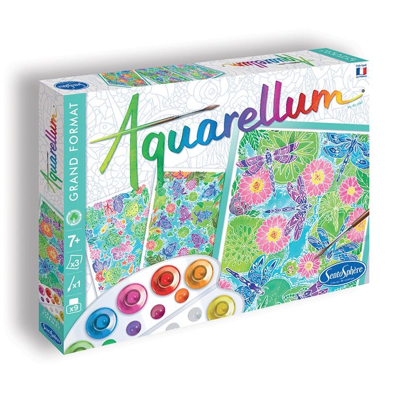 Aquarellum Vu du ciel Sentosphere Ikaipaka jeux & jouets Royan