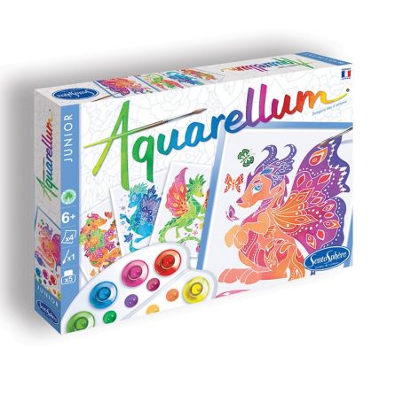 Aquarellum Junior Dragons des 4 saisons Sentosphere Ikaipaka