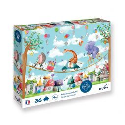 Puzzle 36p Animaux Accrobates Sentosphere Ikaipaka jeux &