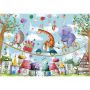 Puzzle 36p Animaux Accrobates Sentosphere Ikaipaka jeux &