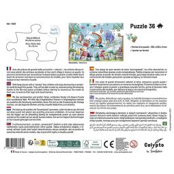 Puzzle 36p Animaux Accrobates Sentosphere Ikaipaka jeux &