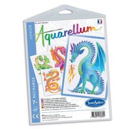 Aquarellum Recharge Junior Dragons Sentosphere Ikaipaka jeux &