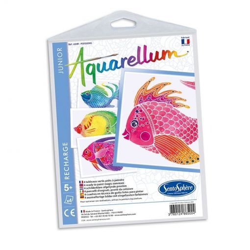 Aquarellum Recharge poissons Sentosphere Ikaipaka jeux & jouets