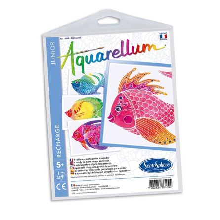 Aquarellum Recharge poissons Sentosphere Ikaipaka jeux & jouets