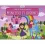 Puzzle 100p + livre Princesses et licornes Sassi Ikaipaka jeux