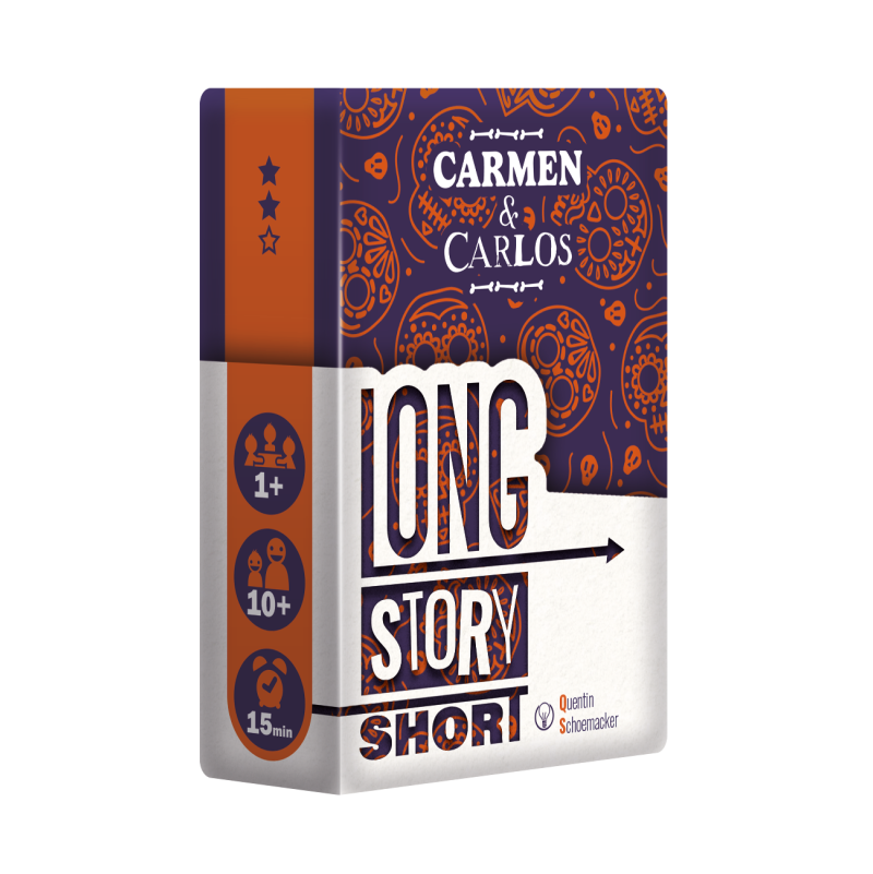 Long Story Short: Carmen et Carlos  Ikaipaka jeux & jouets Royan