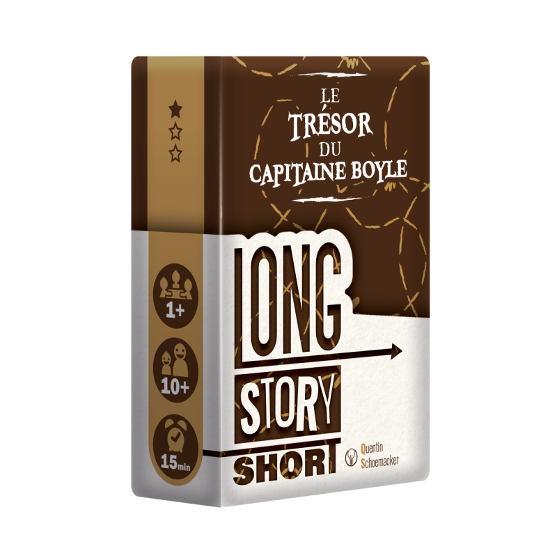 Long Story Short: Le Trésor du Capitaine Boyle  Ikaipaka jeux &