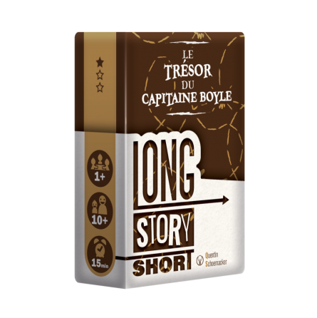 Long Story Short: Le Trésor du Capitaine Boyle  Ikaipaka jeux &