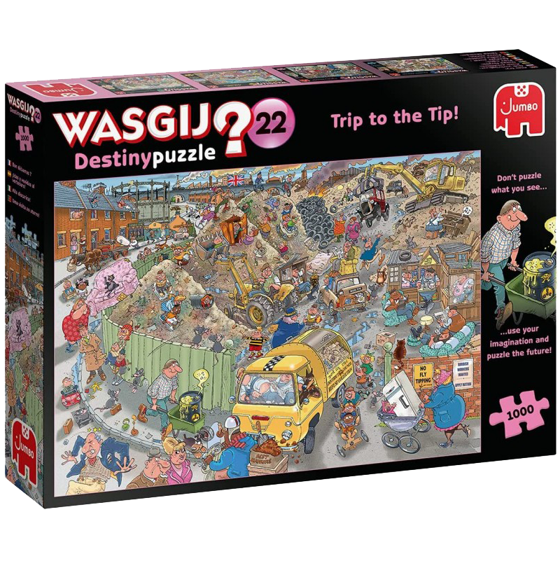 Puzzle 1000p Wasgij Destiny 22 Voyage à la décharge! Wasgij
