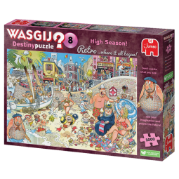 Puzzle 1000p Wasgij Rétro Destiny 08 Haute Saison Wasgij Puzzle