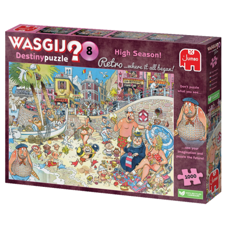 Puzzle 1000p Wasgij Rétro Destiny 08 Haute Saison Wasgij Puzzle