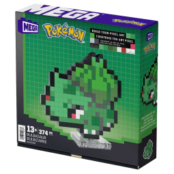Pokemon PIXEL ART 3D - BULBIZARRE  Ikaipaka jeux & jouets Royan